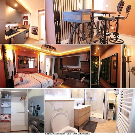 Luxury Studio, Rez De Chaussee, Parking Prive Video Surveillance, Canape Haute Qualite Convertible Couchage 2 Personnes, Centre Ville Proche, Restaurant, Boulangerie 2 Minutes A Pied, Terrasse - 800Metre Carre De Terrain - Gere Par Presta-Zen'Service Верден-сюр-Мез Екстер'єр фото